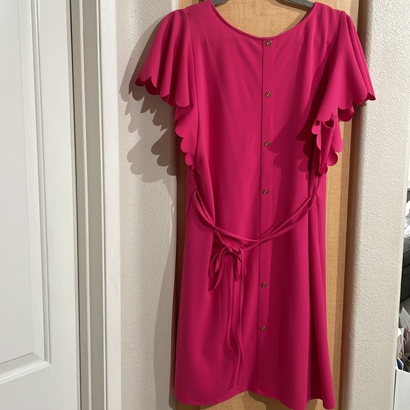 Scallop Sleeve Dress NEW - Picture 5 of 10